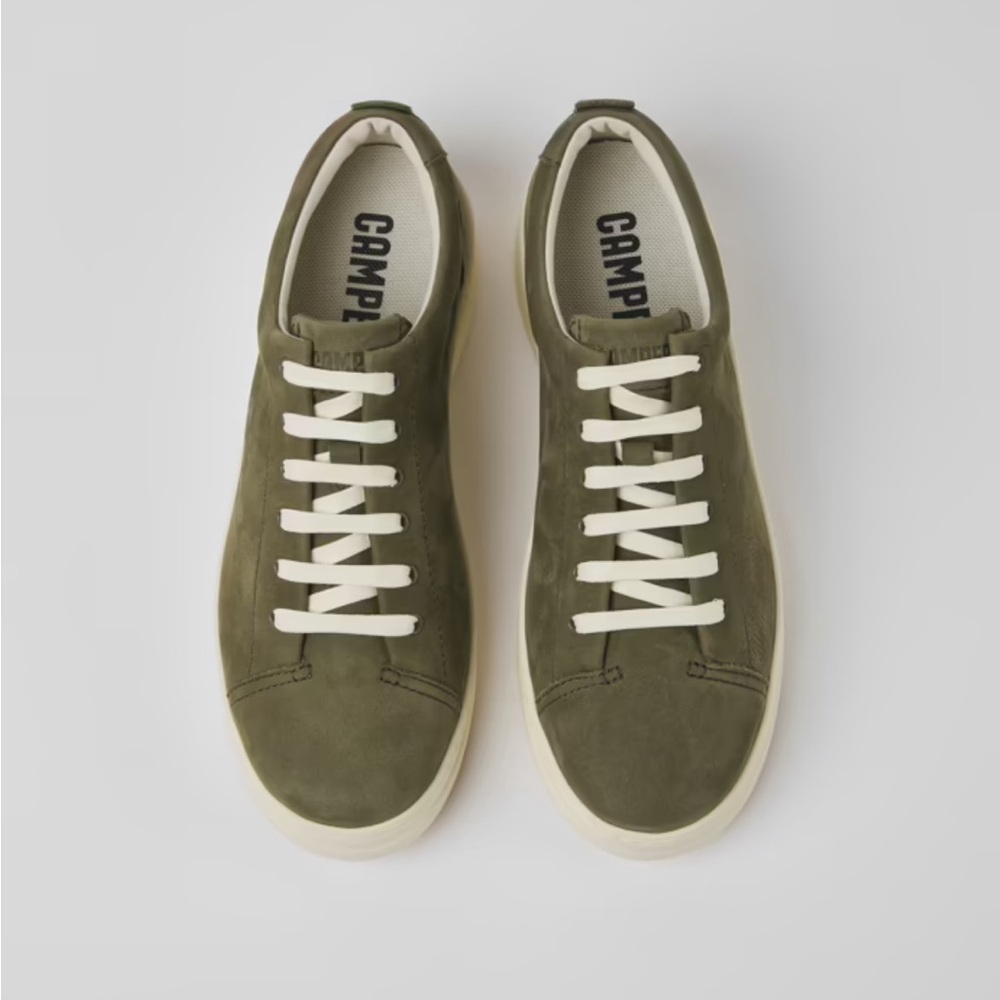Like NEW* CAMPER Runner Up Sneakers Tennis Shoes OLIVE GREEN size 9 - EU 40